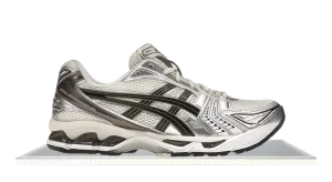 stain - resistant - coating shoes Aerobic Motion Control ASICS Gel-Kayano 14 Cream Black Metallic Plum