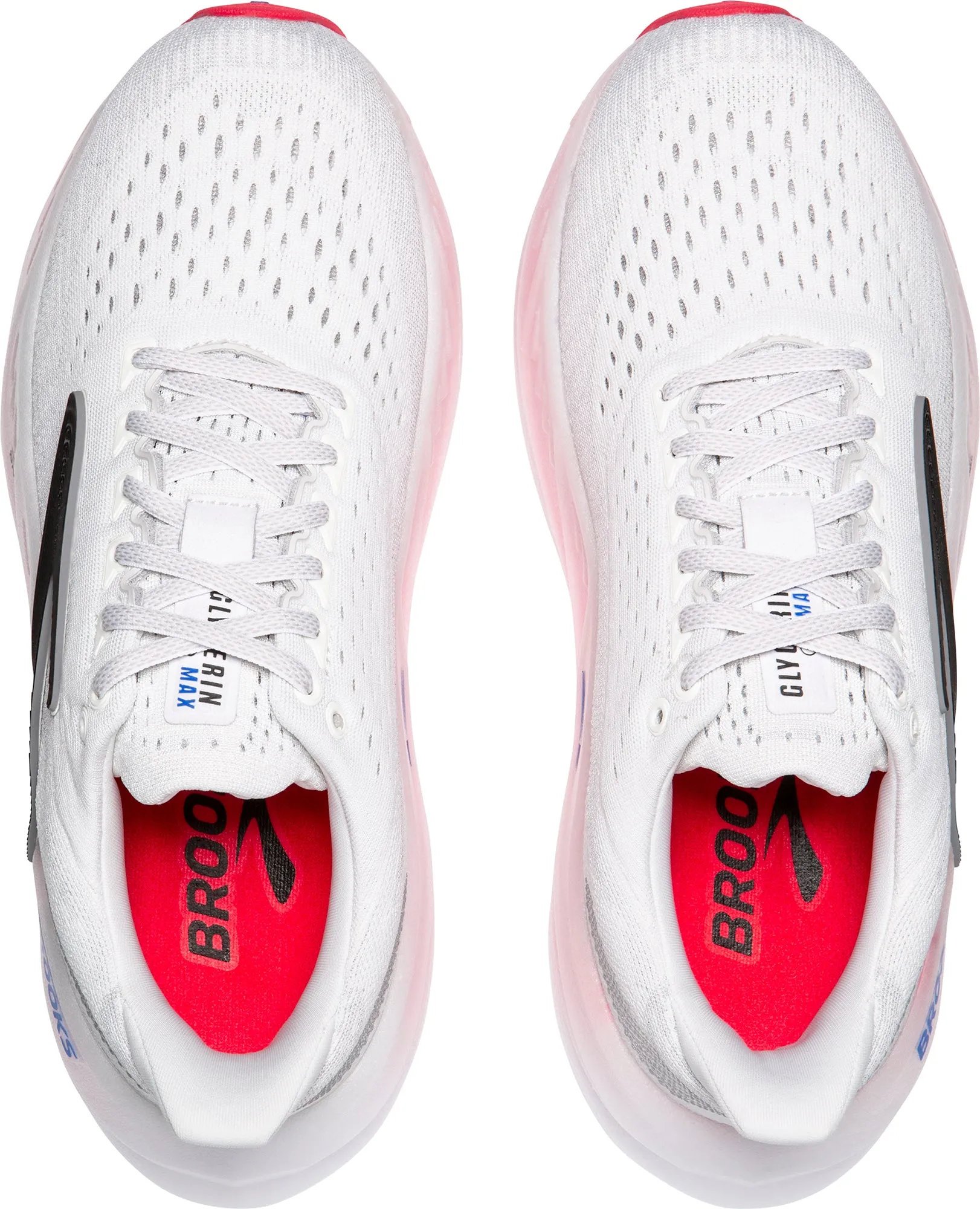 Sand - Resistant running in a ditch area shoes Brooks Glycerin Max Womens Running Shoes - White