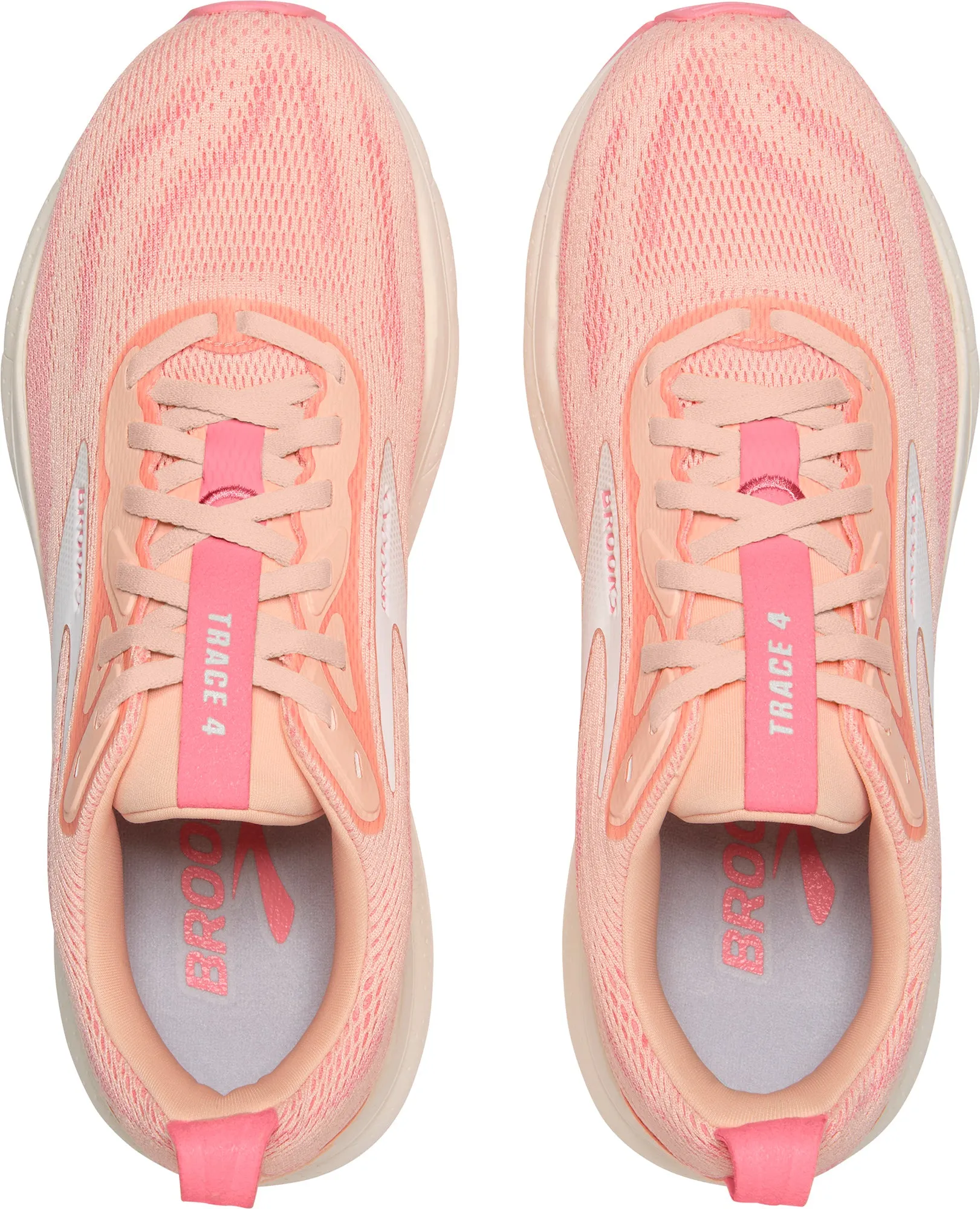 Brooks Trace 4 Womens Running Shoes - Pink trail runner shoes