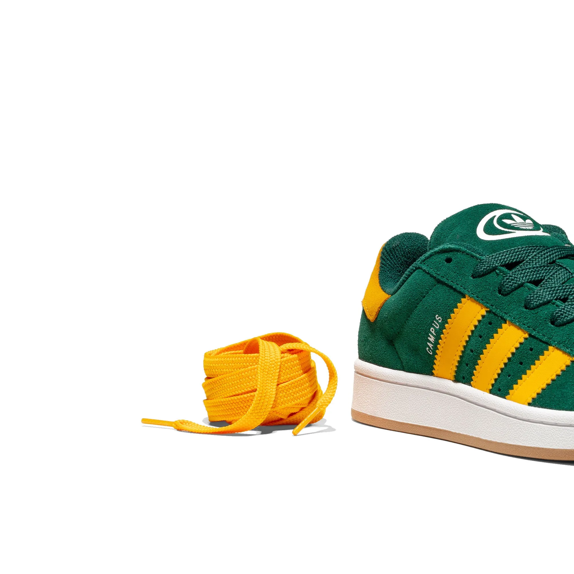 Grab Quick Bush Step Adidas Originals Campus 00s J Collegiate Green/Crew Yellow