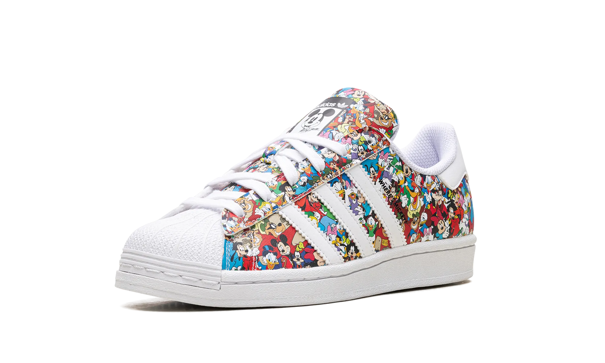 Superstar GS "Disney Mickey Core Black Cloud White Wonder White" City Snap