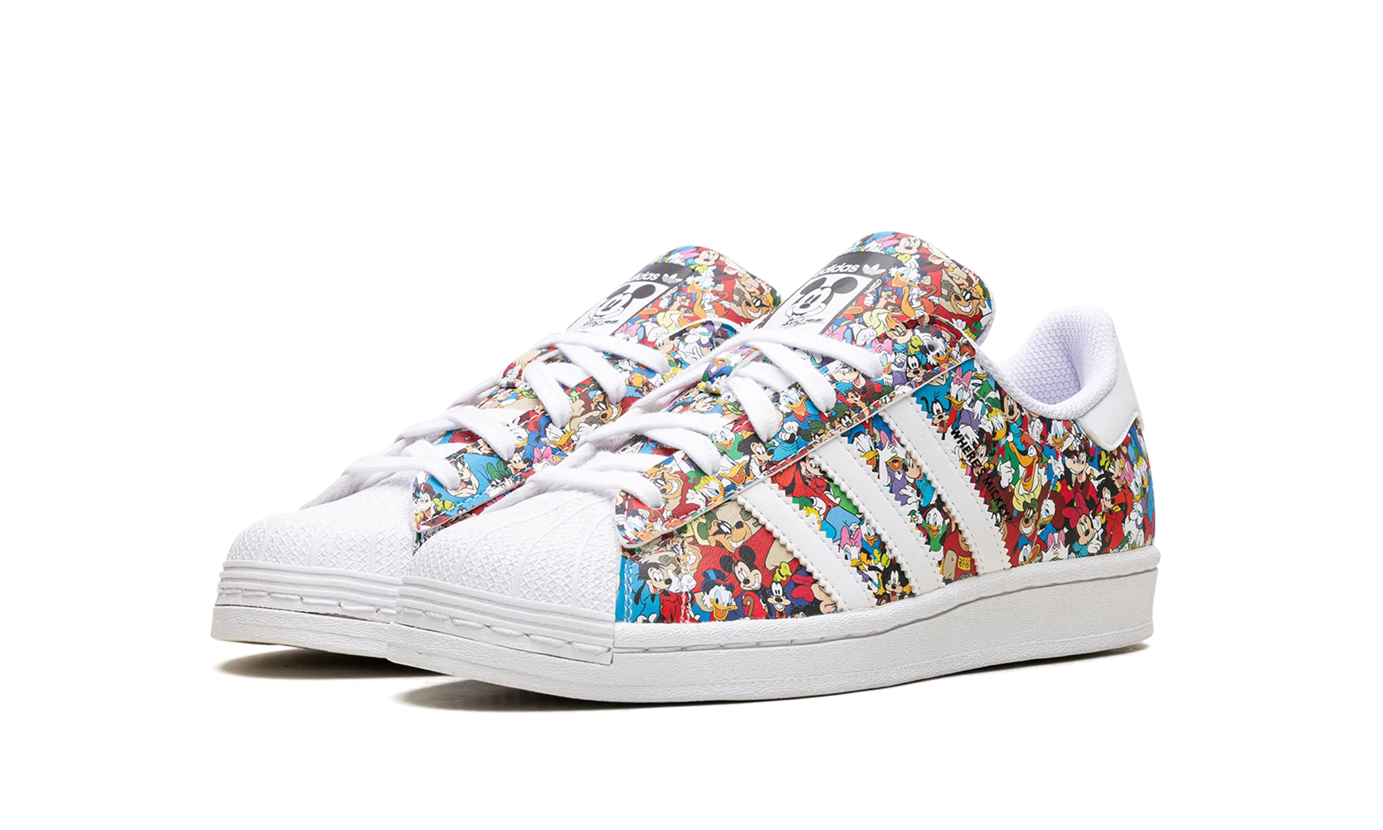 Anti Static Finish Superstar GS "Disney Mickey Core Black Cloud White Wonder White"