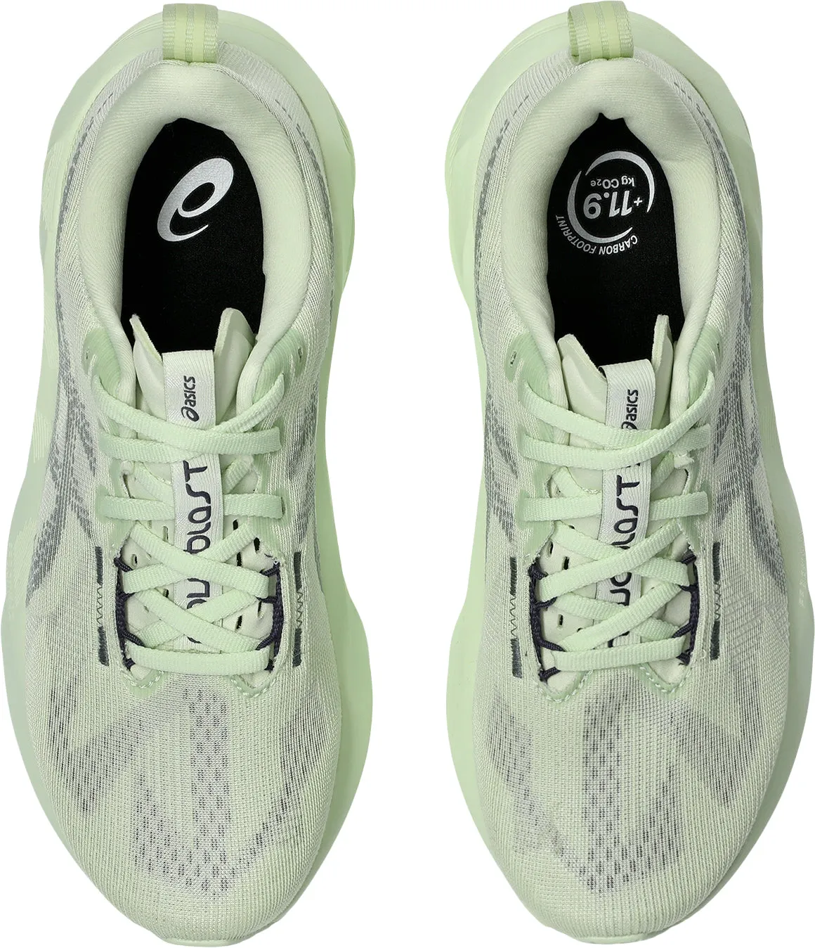 Asics NovaBlast 5 Womens Running Shoes - Green endurance training shoes reliable - performance shoes