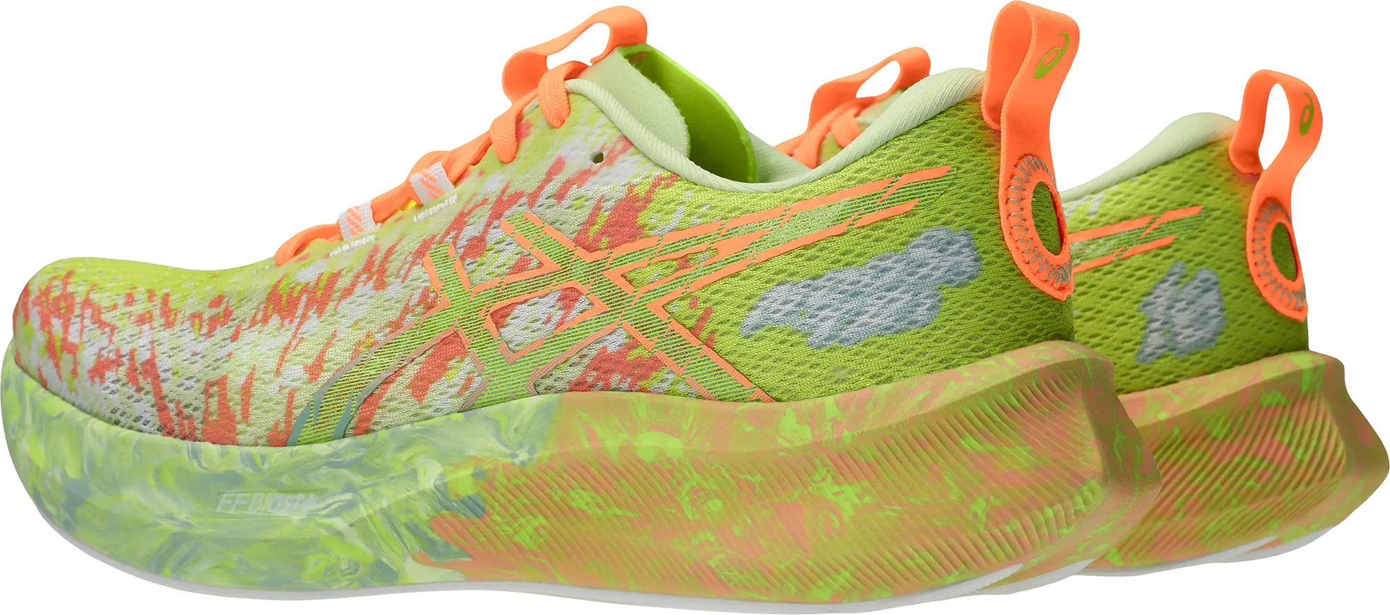 Air Cushion Asics Noosa Tri 16 Womens Running Shoes - Green