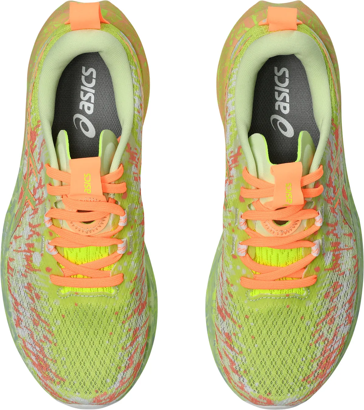 Asics Noosa Tri 16 Womens Running Shoes - Green Neutral Stride Design Rotational Traction