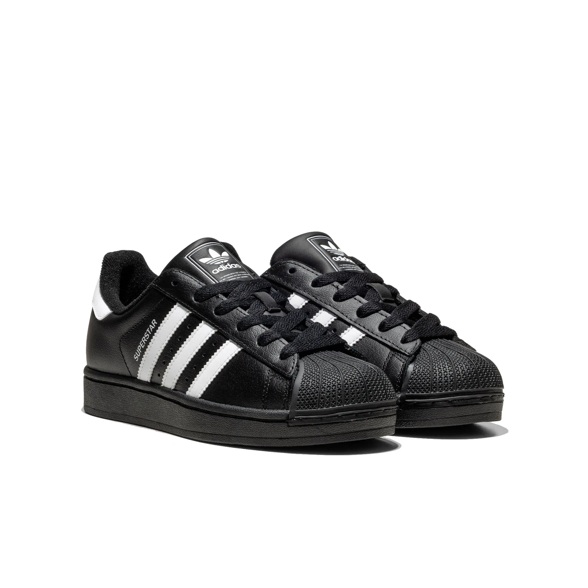 French Ease Adidas Originals Superstar II J Core Black/Ftwr White/Black