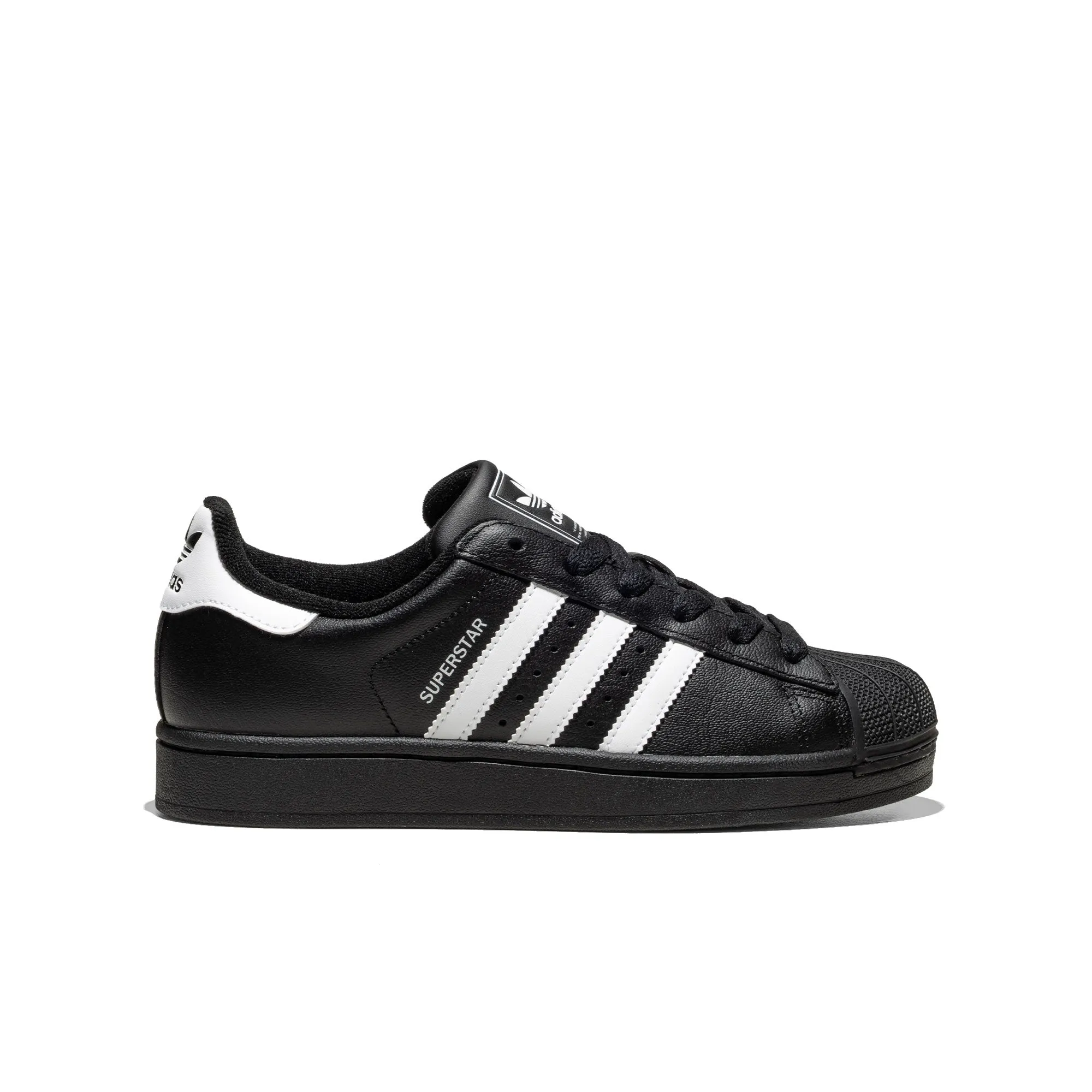 Adidas Originals Superstar II J Core Black/Ftwr White/Black Fashion Comfort Compression Molded Midsole