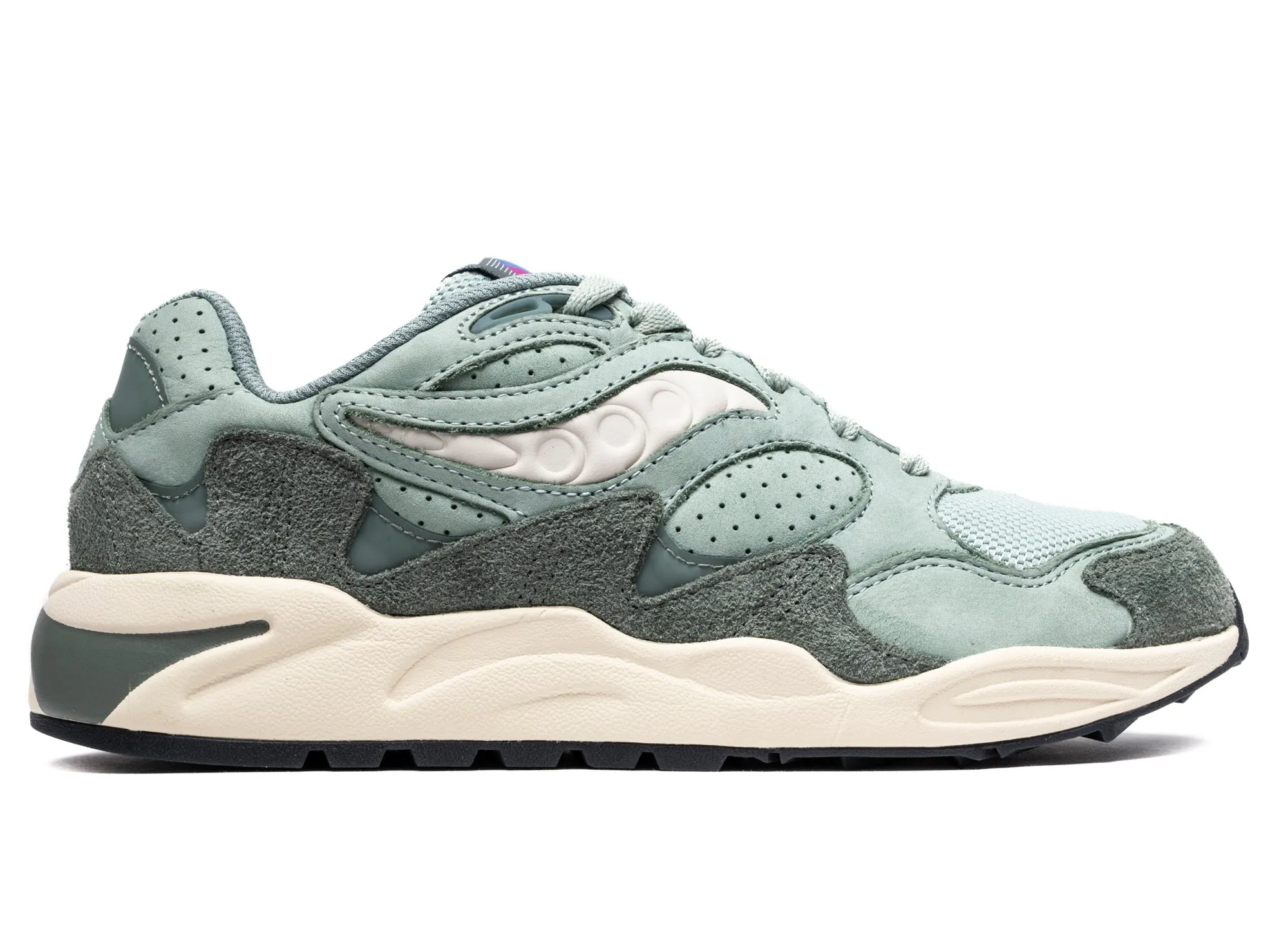 Saucony Grid Shadow 2 buckle - closure shoes Lightweight Knit Fabric