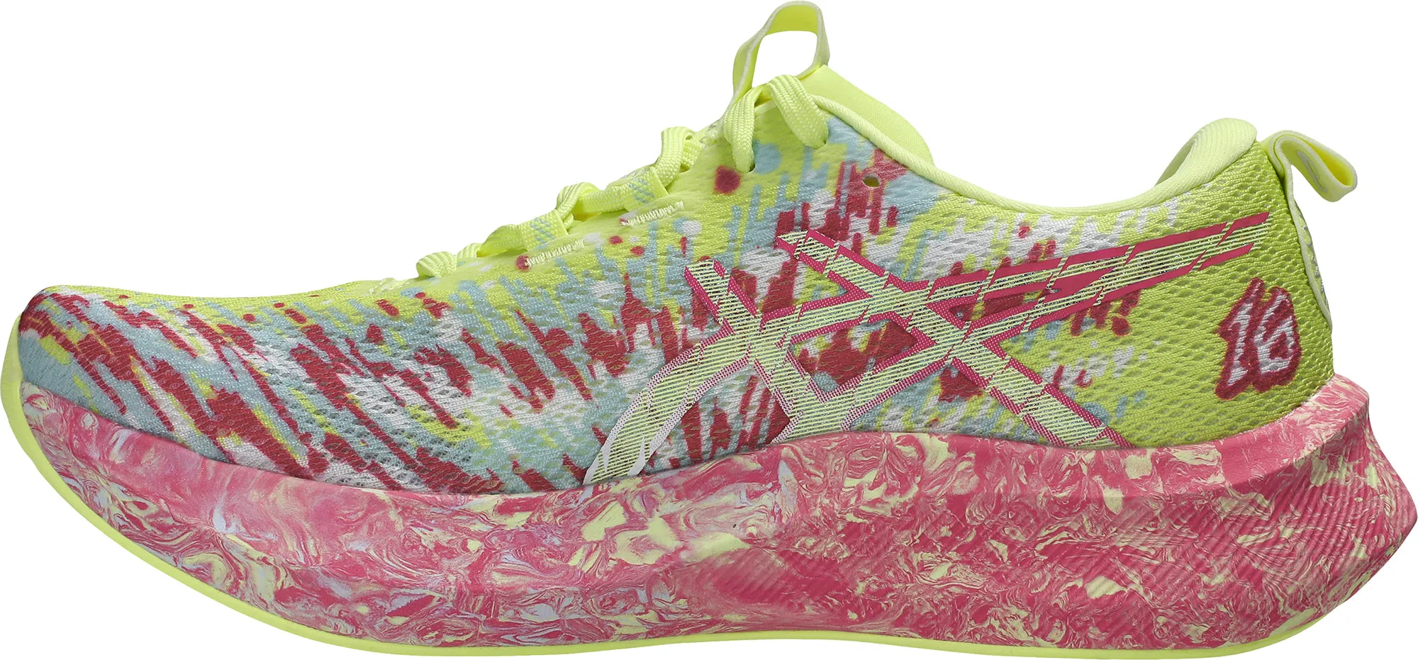 anti slip grip Asics Noosa Tri 16 Womens Running Shoes - Yellow