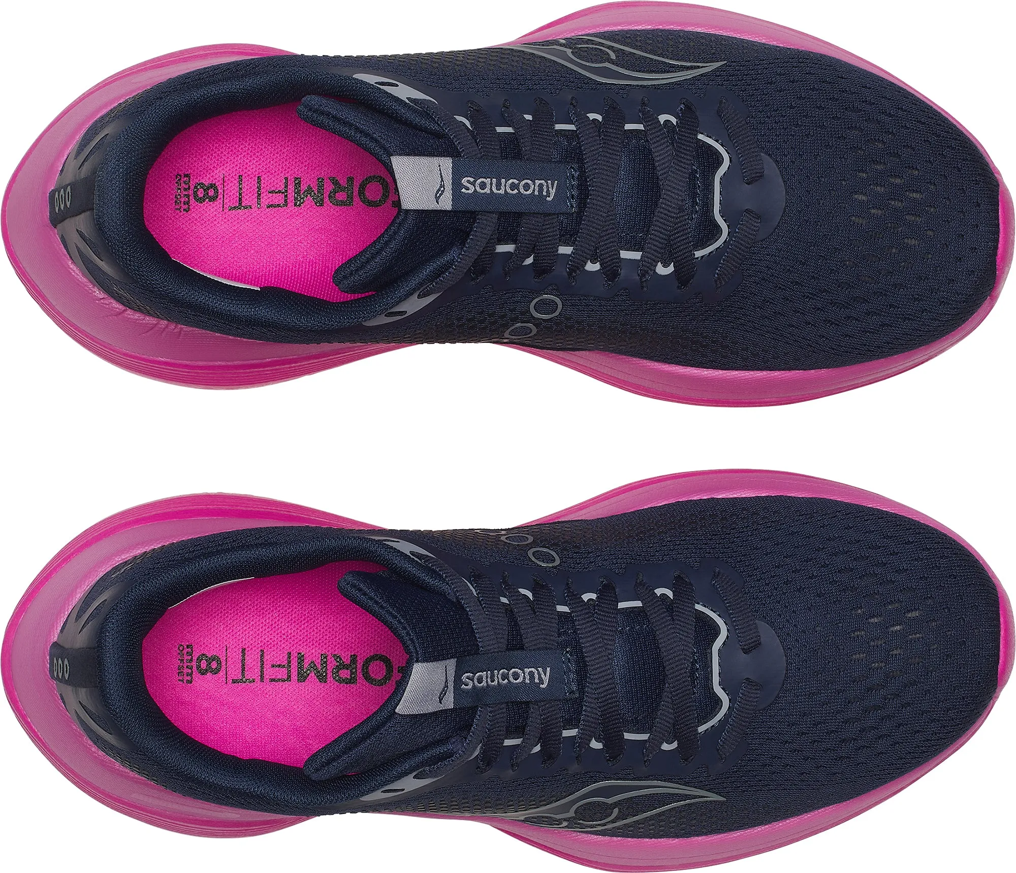 Saucony Endorphin Trainer Womens Running Shoes - Blue padded - straps cross - country shoes