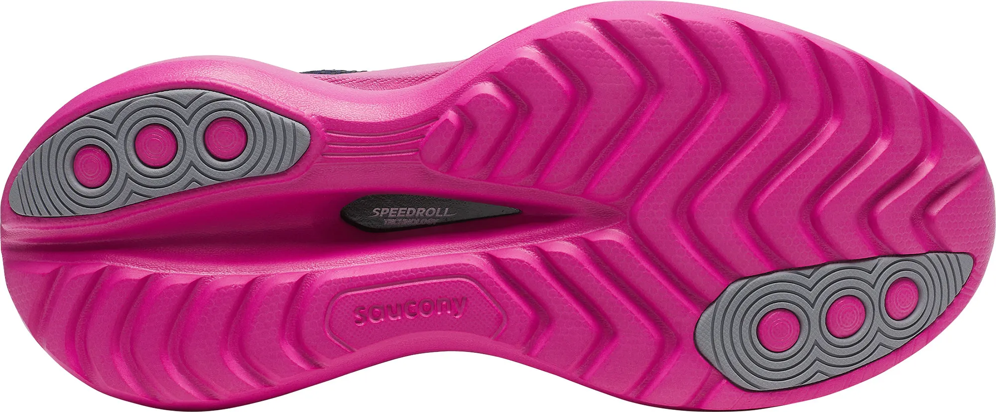 Saucony Endorphin Trainer Womens Running Shoes - Blue running in a floodplain area shoes