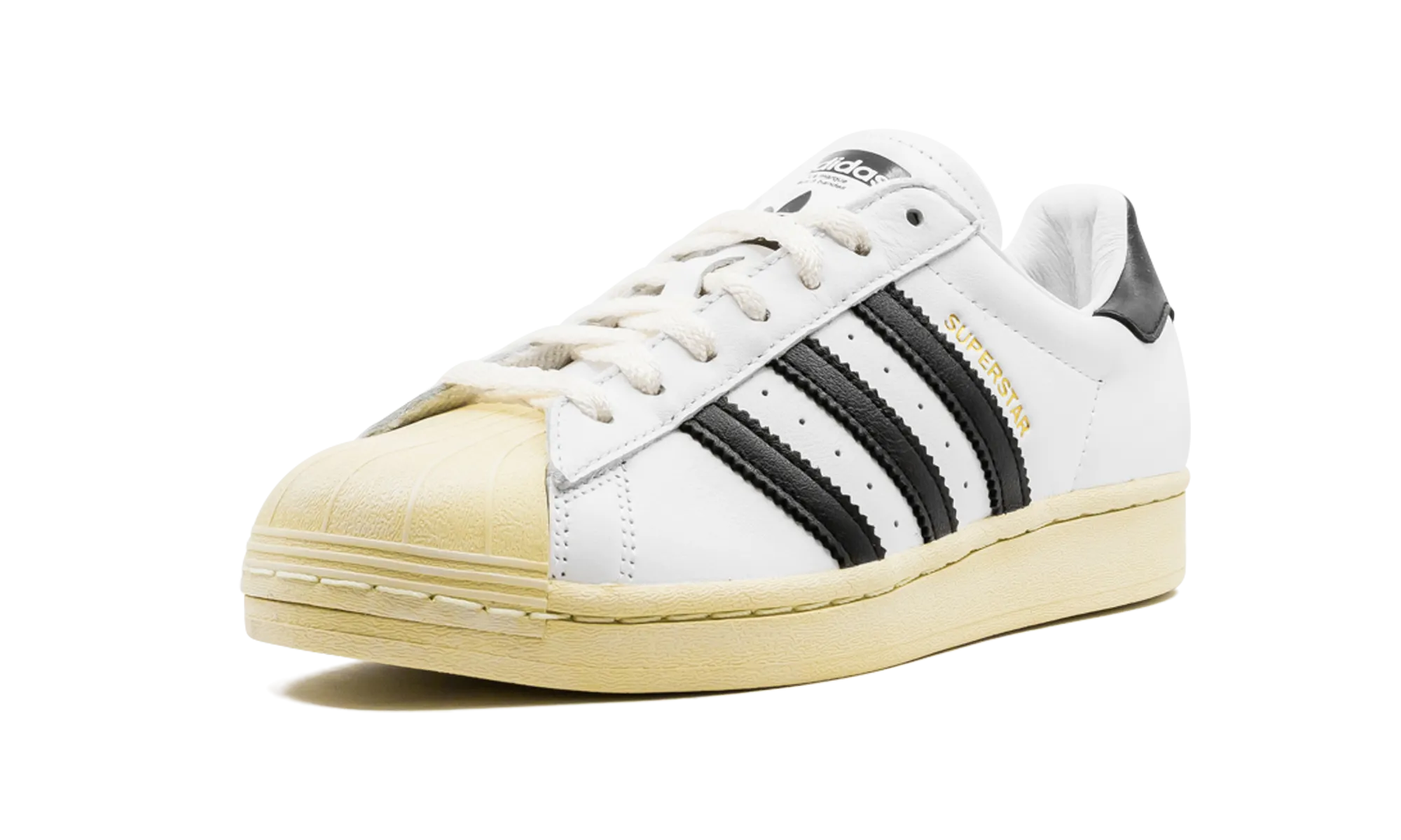 Superstar Premium "White / Black" Stacked Heel
