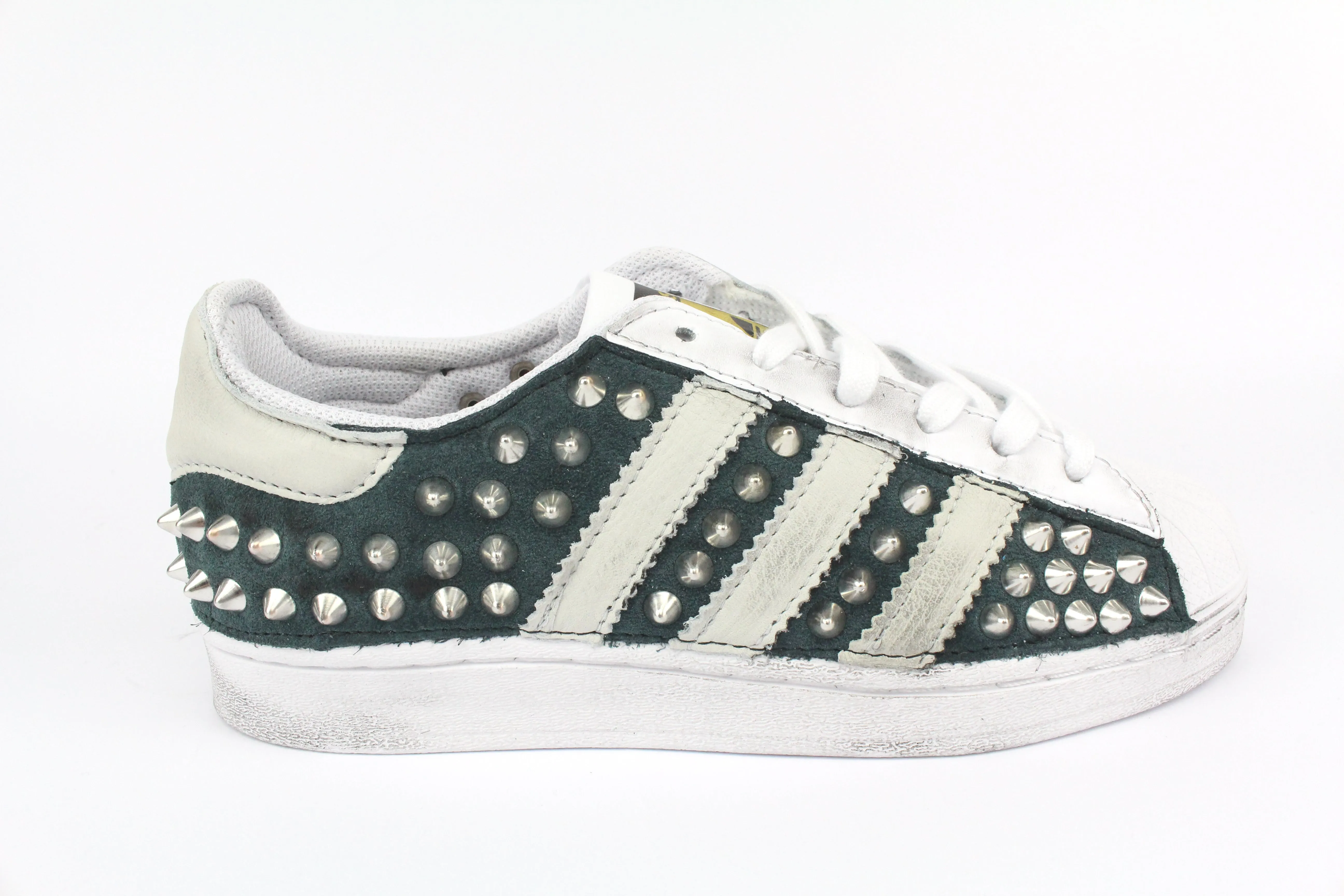 Adidas Superstar Total Camoscio & Borchie Shop Quick Chic Form