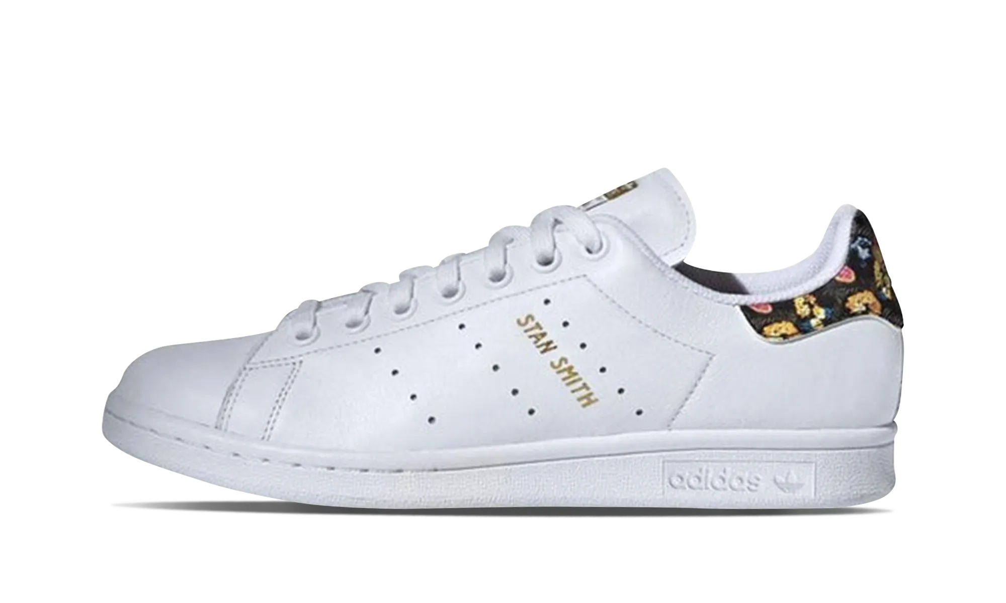 Stan Smith WMNS "White Gold Floral" Grab Quick Stacked Heel Structure