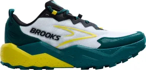 Brooks Caldera 8 Mens Trail Running Shoes - White forest - runner budget - friendly running wear