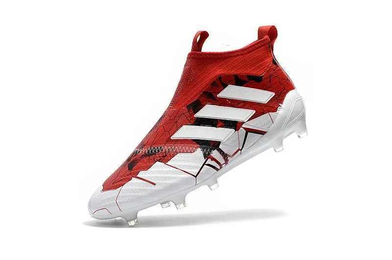 Control Play New Adidas Ruby Series ACE FG Soccer Cleats Shoes Red White