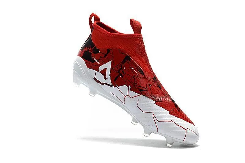 Active Lifestyle Footing Control New Adidas Ruby Series ACE FG Soccer Cleats Shoes Red White