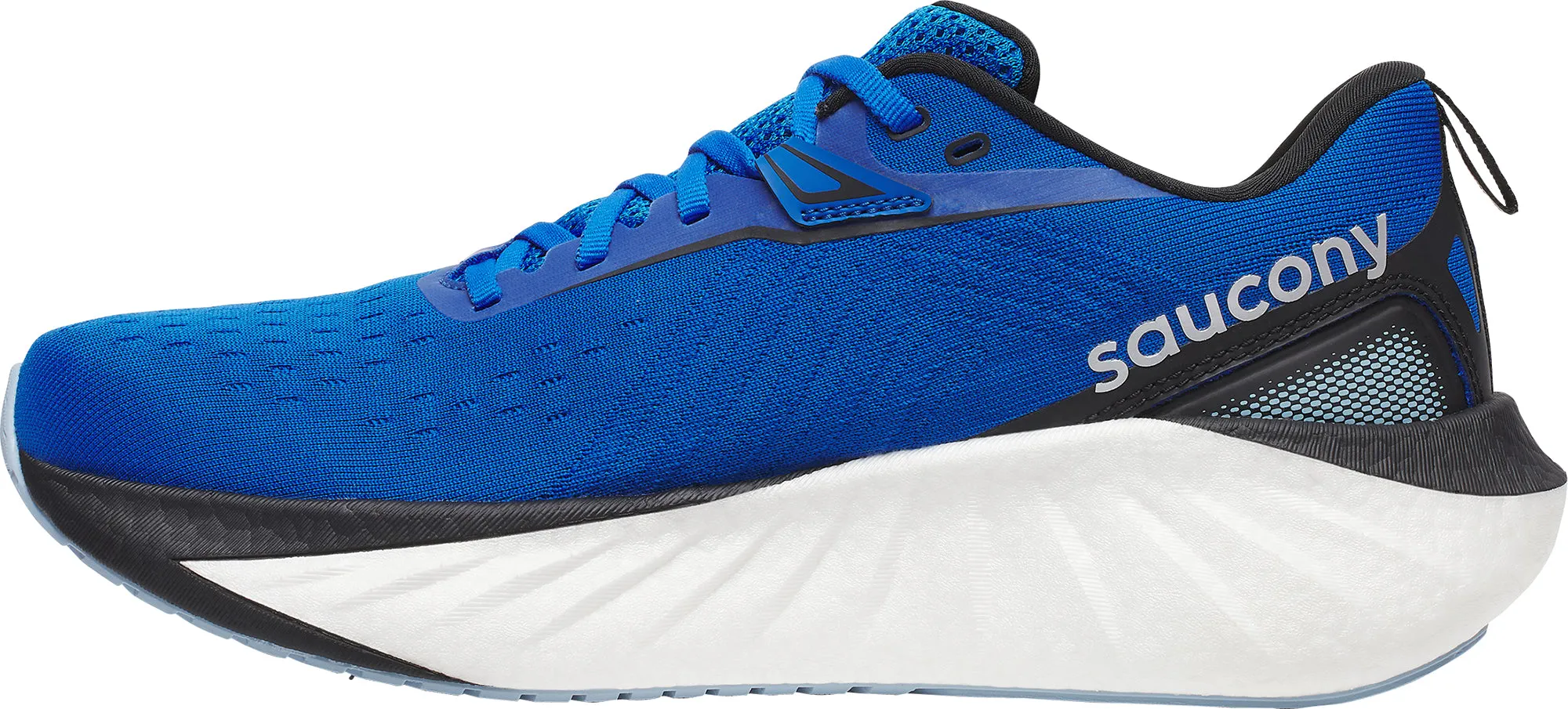 quick - drying fabric shoes Saucony Triumph 22 Mens Running Shoes - Black