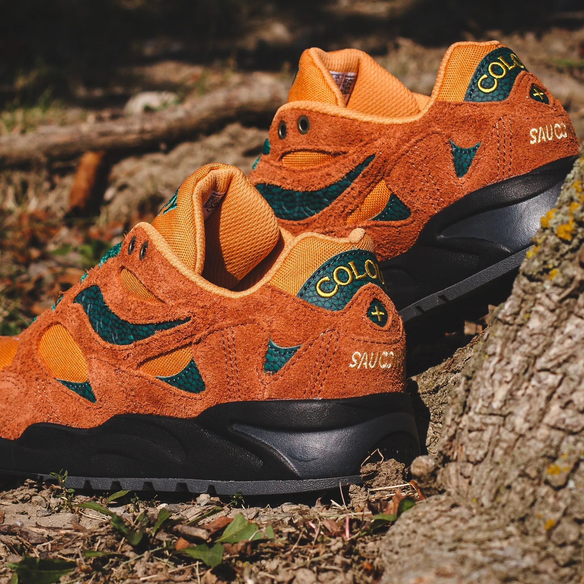 Saucony Men x Colour Plus Companie Grid Shadow 2 Forest Wander S70822-2 All terrain