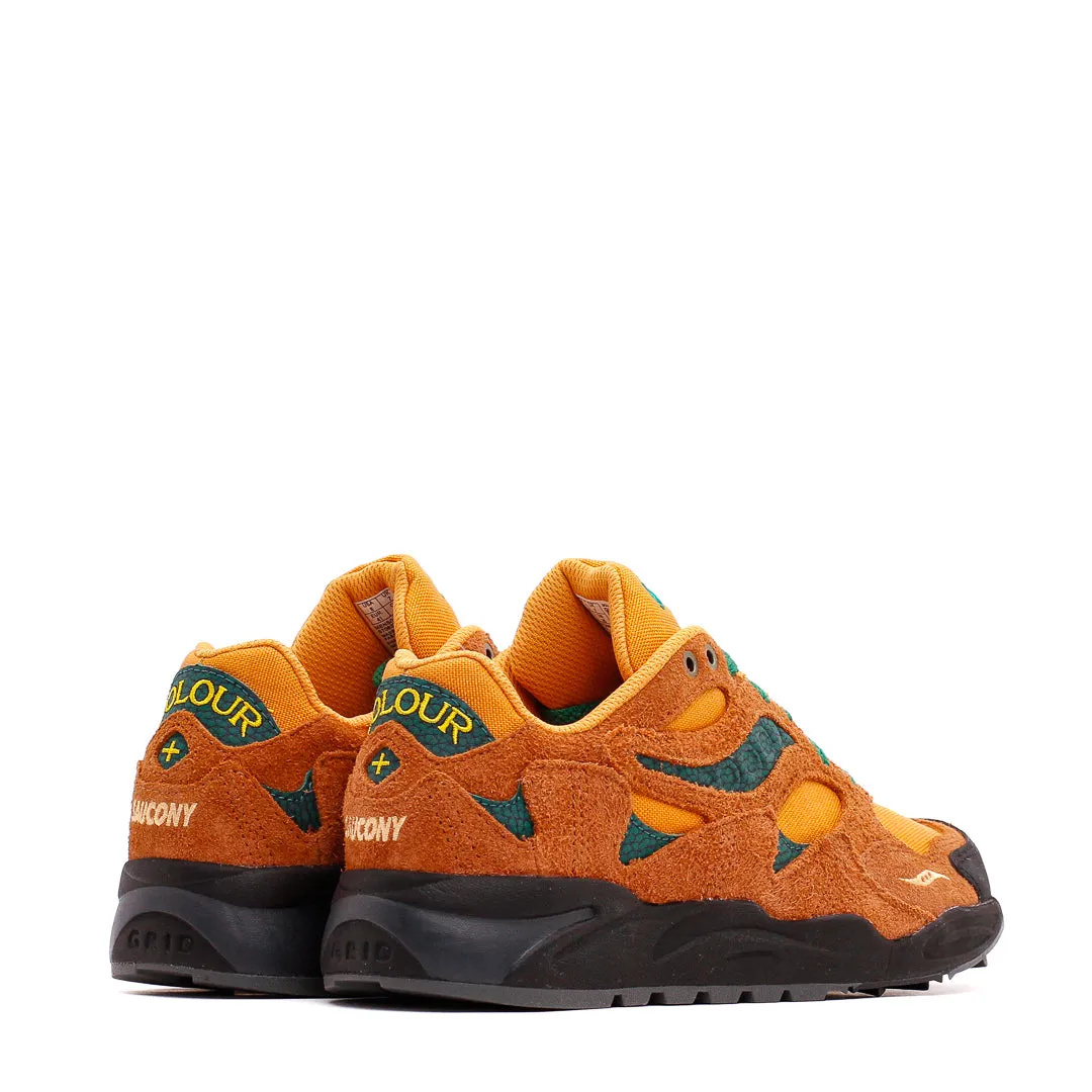 Rural Non Marking Sole Saucony Men x Colour Plus Companie Grid Shadow 2 Forest Wander S70822-2