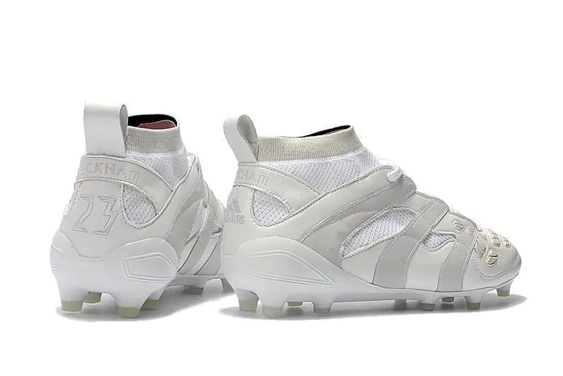 Comfort Drive New Adidas Predator FG Primeknit Soccer Cleats Shoes White Gray